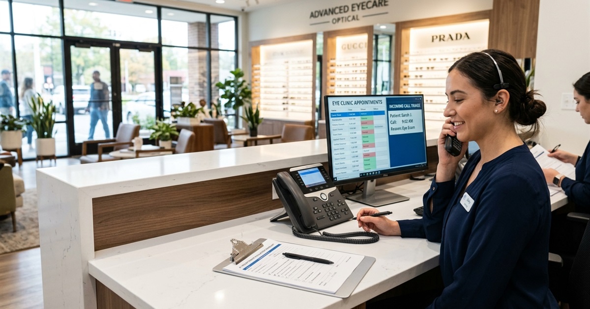 AI Receptionists for Eye Care Practices: A Buyer’s Checklist