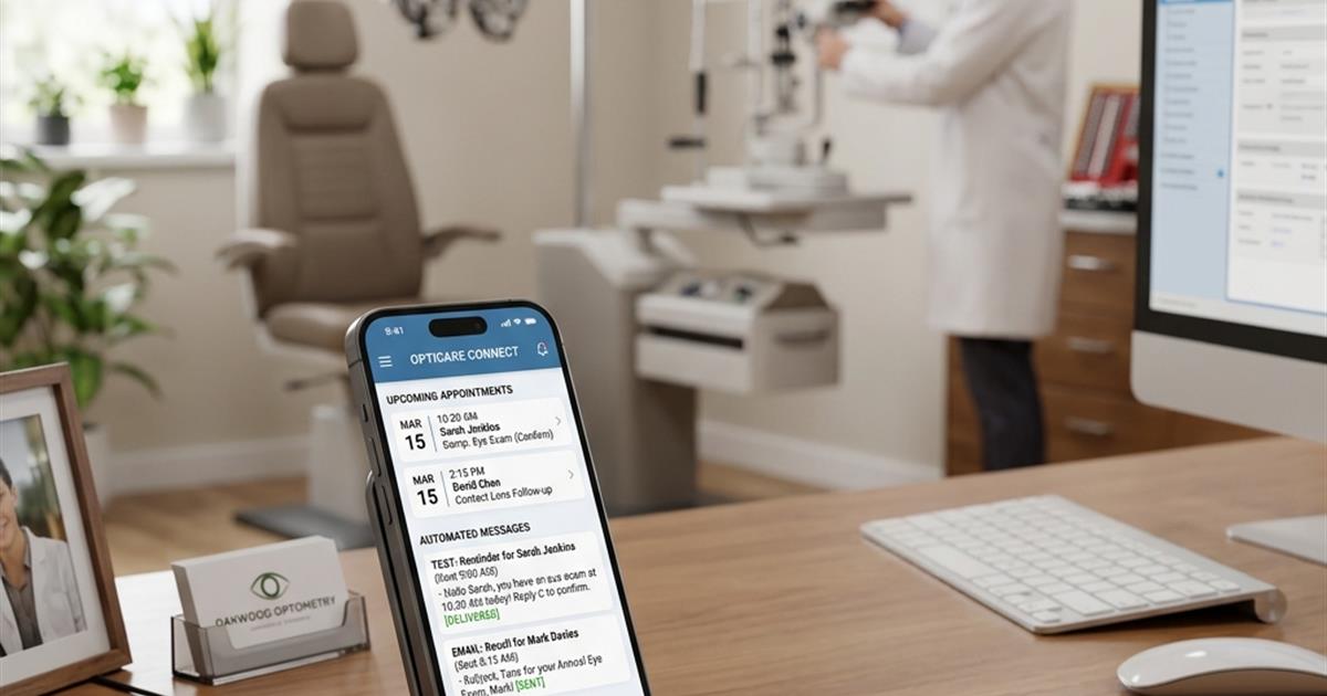 Automated Patient Communication for Optometry: Texts, Emails & Reminders 2026