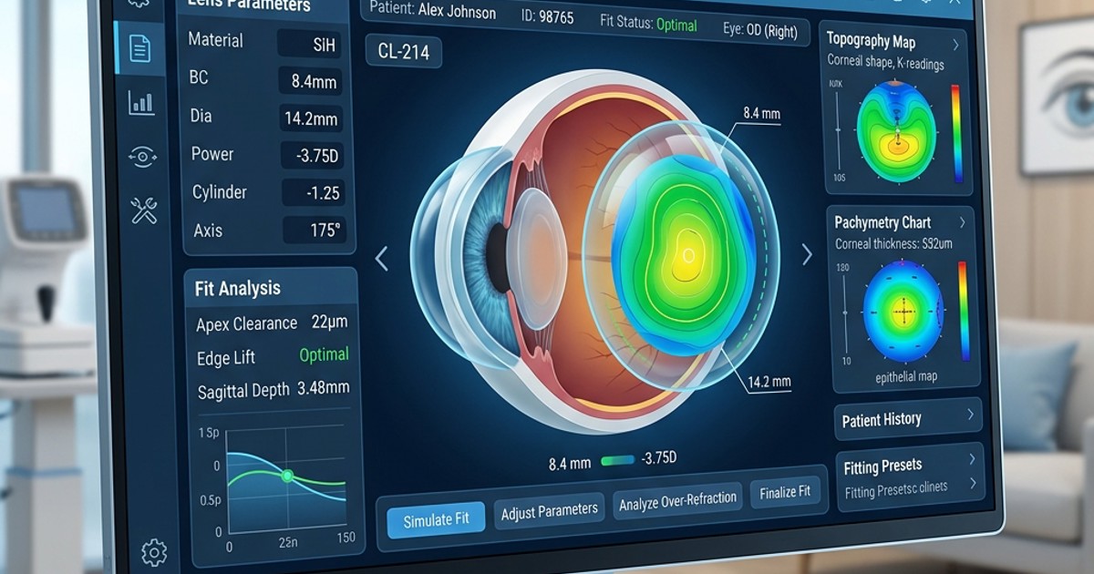 Best Contact Lens Fitting Software for Optometrists in 2026