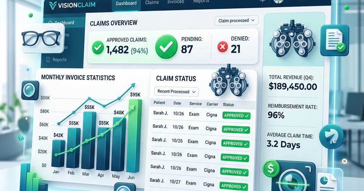 Optometry Billing Software: How to Reduce Claim Denials in 2026
