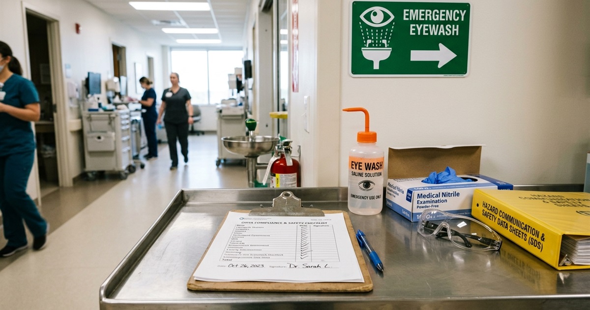 OSHA Compliance Checklist for Optometry Practices