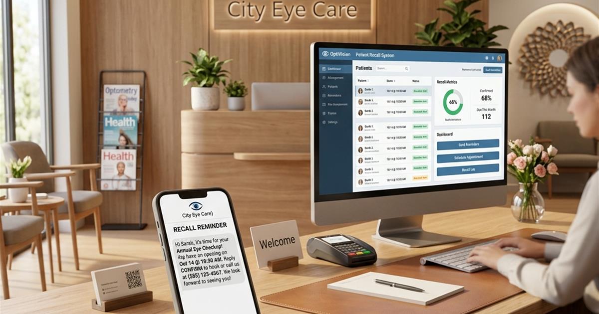 Best Patient Recall Systems for Optometry 2026: Top 5 Tools Compared
