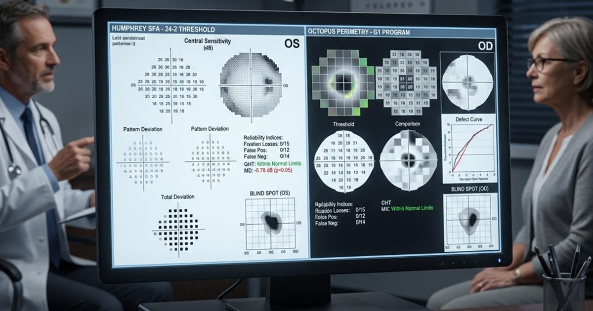 Visual Field Software Compared 2026: Humphrey vs Octopus vs FDT